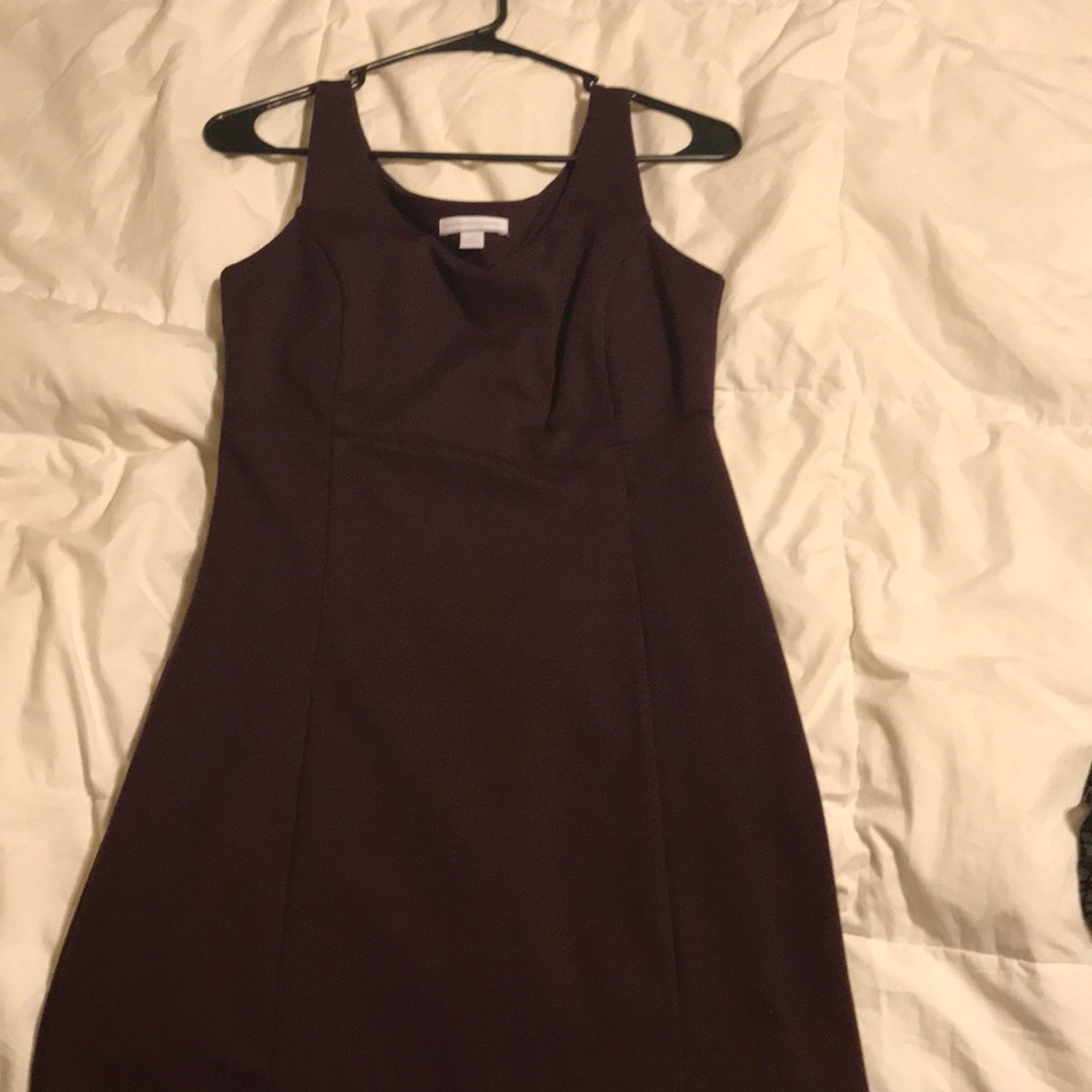 New York and Company Maroon Mini Dress